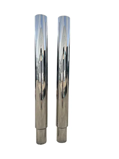 American Eagle 6′′ Reduced to 5′′ 304 Stainless Steel Truck Exhaust Stack Top Stack 60 Inch Long Flat Cut Style 