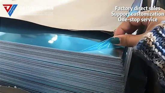 High Quality ASTM A240 304 316 321 310S 309S 430 Stainless Steel Plate 