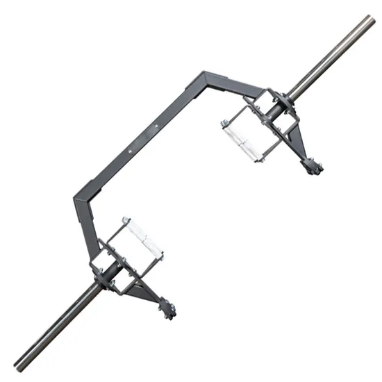 Gym Fitness Barbell Stainless Steel Open Hex Trap Barbell Hexagonal Hex Bar 