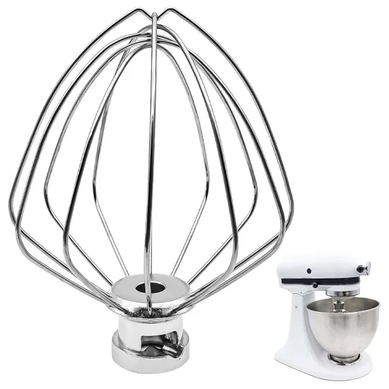 Stainless Steel Kitchen Aid Mixer Accessories Wire Whip Flat Beater Paddle 