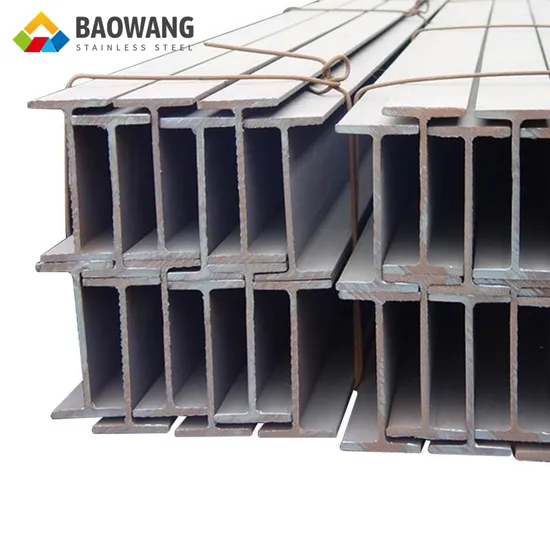 SS304 316 316L Grinding Stainless Steel Extrusion Profiles Hot Rolled H Section I Beam 